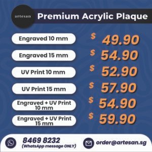 Premium Acrylic Plaque