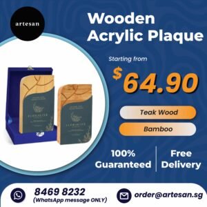Wooden Acrylic Plaque